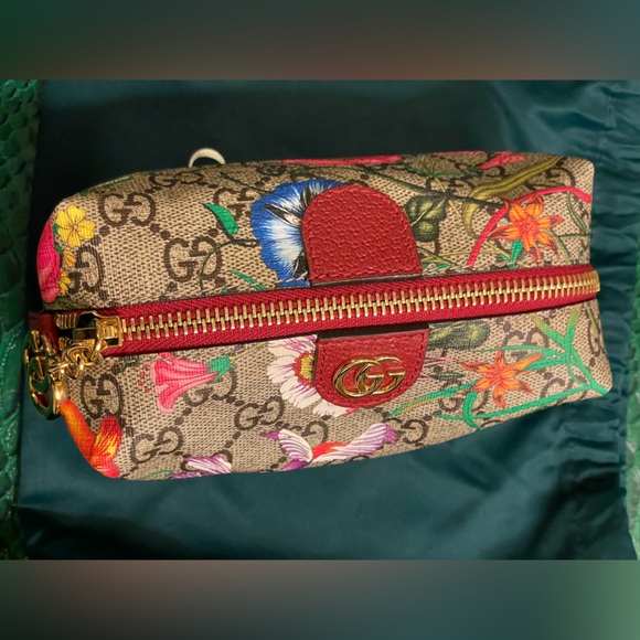 Gucci Flora limited Edition pouch Full Set - Picture 5 of 12
